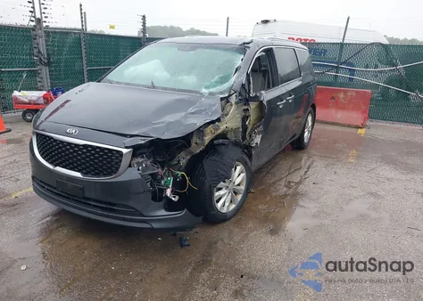 2017 Kia Sedona Ex from USA, damaged, VIN KNDMC5C11H6263620